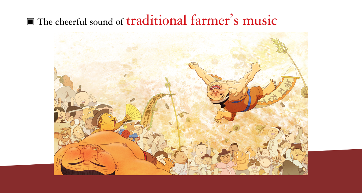 The cheerful sound of traditional farmer’s music