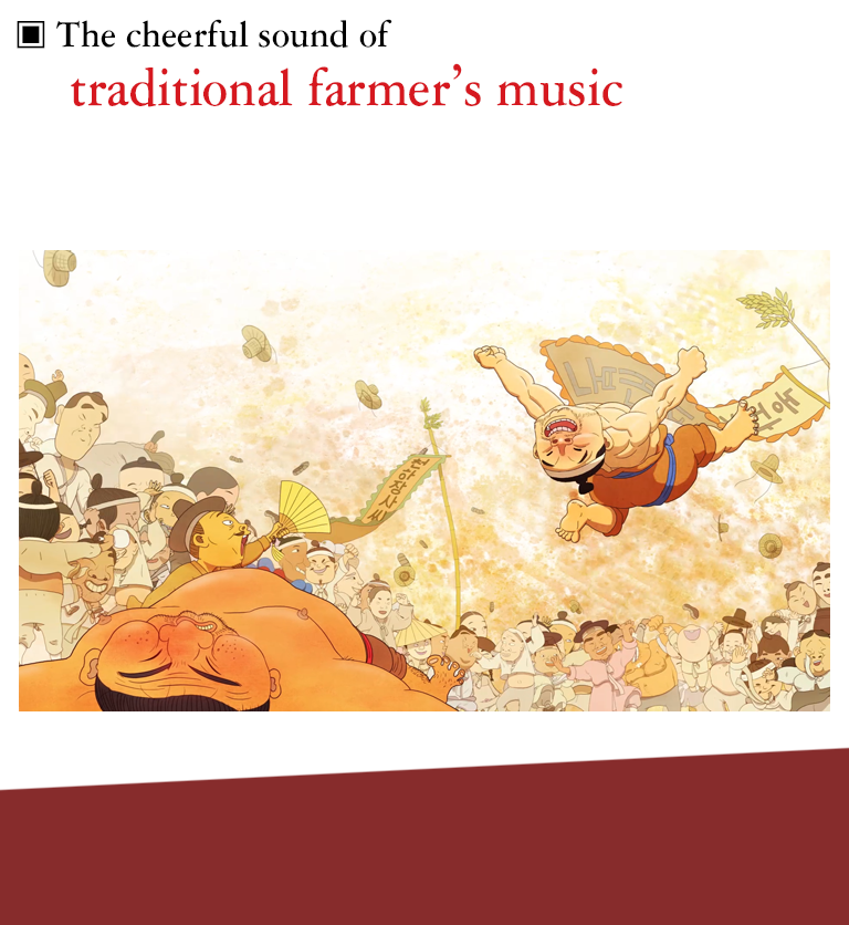 The cheerful sound of traditional farmer’s music